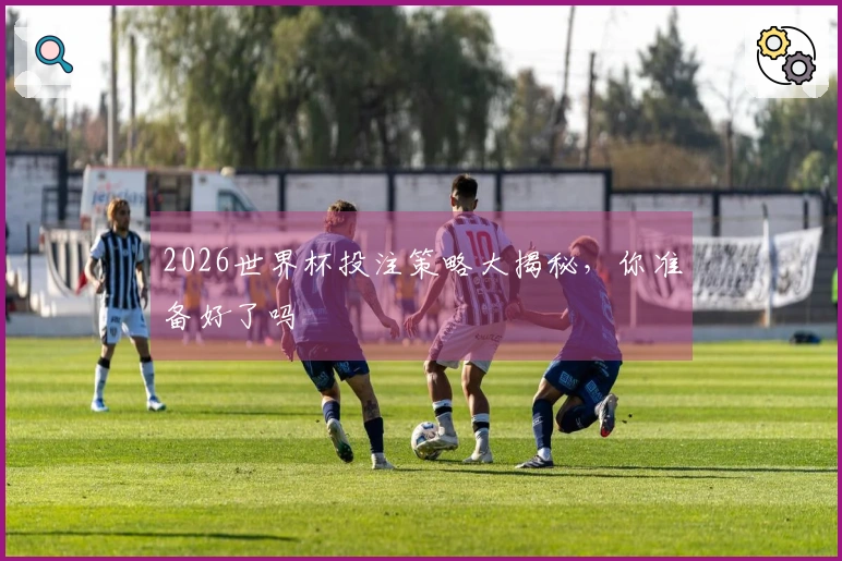 2026世界杯投注策略大揭秘，你准备好了吗